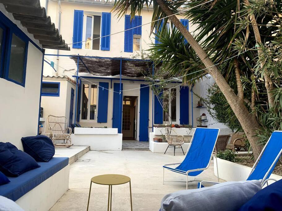 Villa En Bord De Mer A Malmousque Marseilles Exterior foto